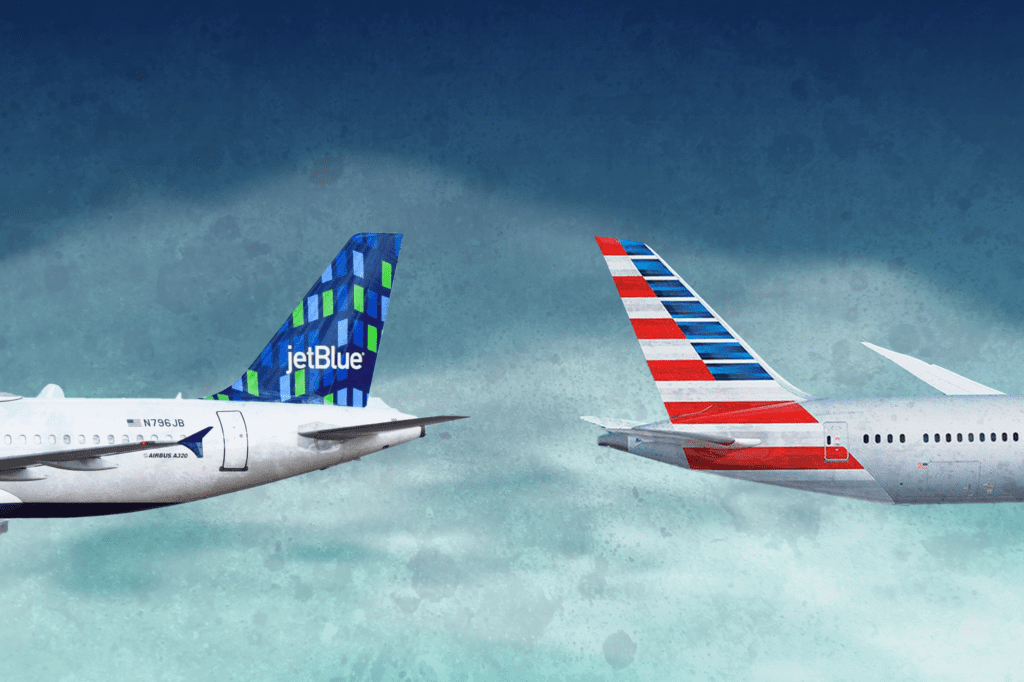 La alianza entre las aerolíneas American y JetBlue es bloqueada como anticompetitiva